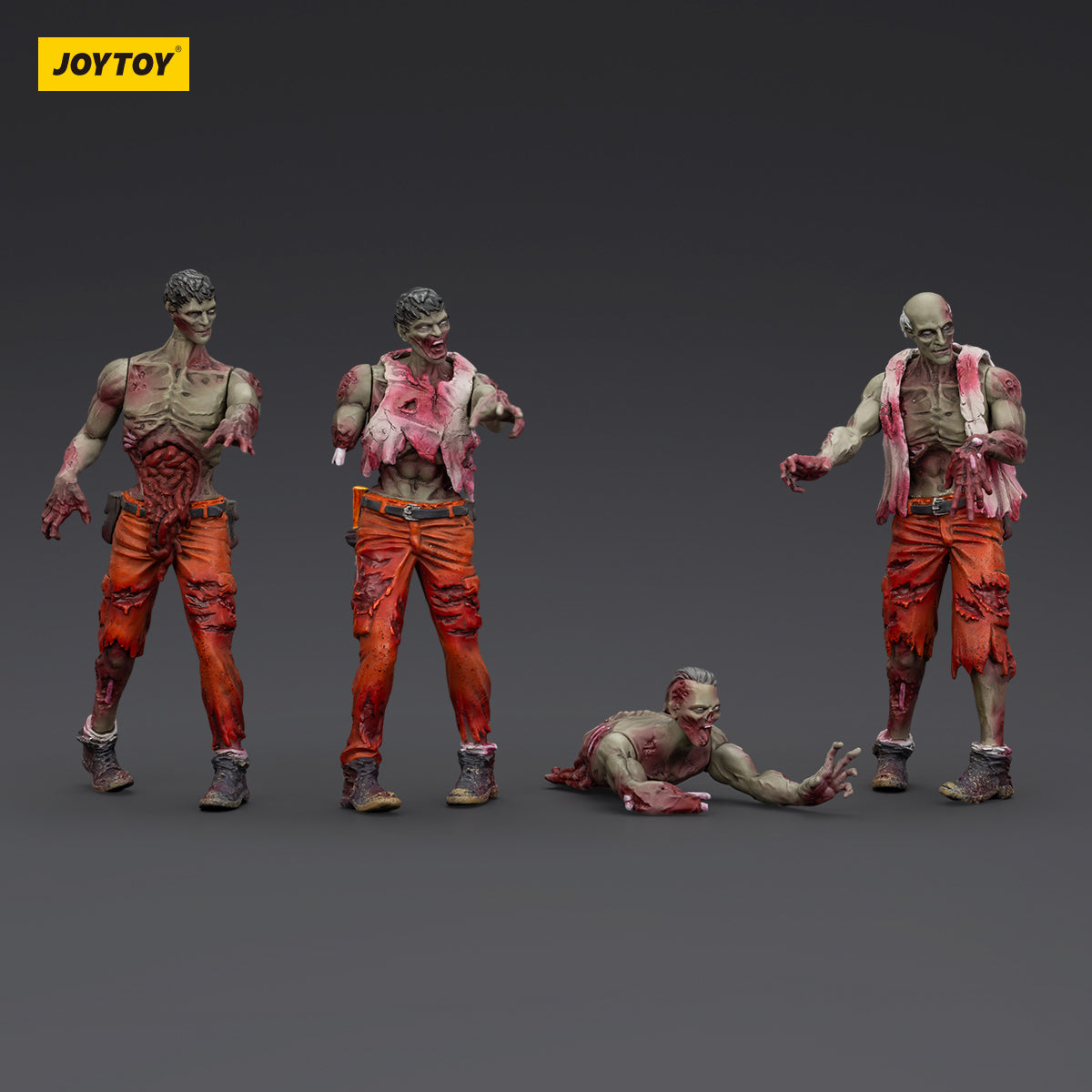 (Only Shipped to the US) JOYTOY 1/25 Dark Source Zombie Figure Mechanic Team JT01567 Action Figures