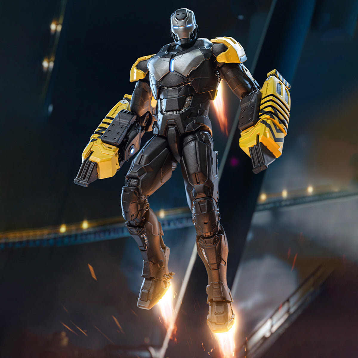 ZD Toys Iron Man MK25 Striker (Non-Luminous) Action Figures