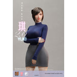I8TOYS Seamless Steel Frame Platinum Articulated Chest Silicone Moe I8-FB-002-B & YUKI 2.0 Head Sculpt 1/6 Scale Action Figure Body