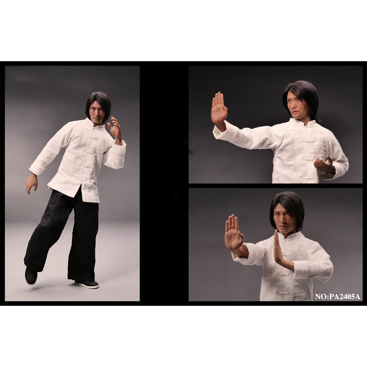 PEAKART STUDIO 12-Inch Kung Fu Action Figure Customized Edition Silicone Movable Series