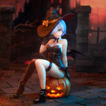 Figura de anime de Ram y Rem: El mago nocturno ilusorio (versión Animester×KDcolle)