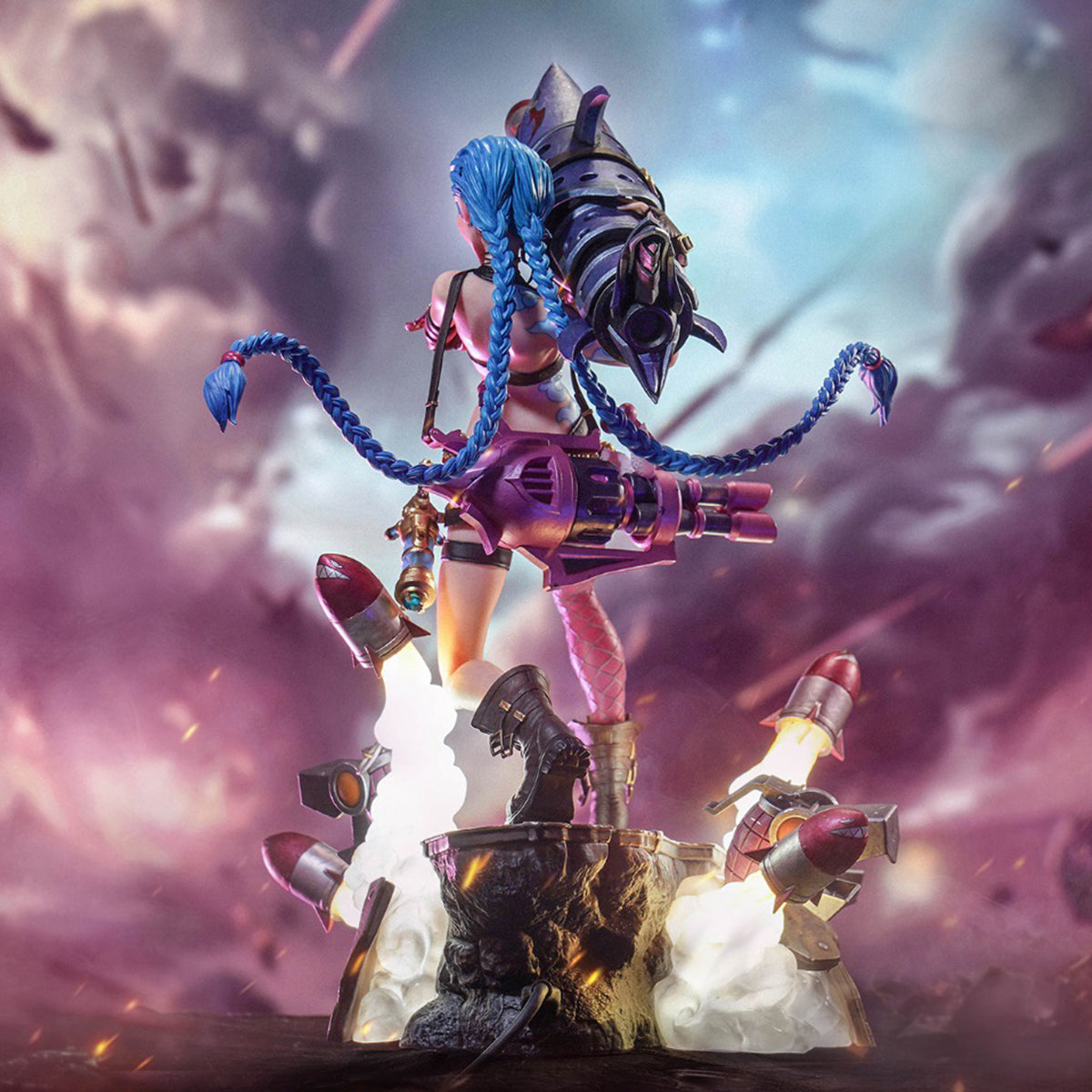 PureArts League of Legends Jinx PA007LOL 1/6 Scale Art Game Figurine