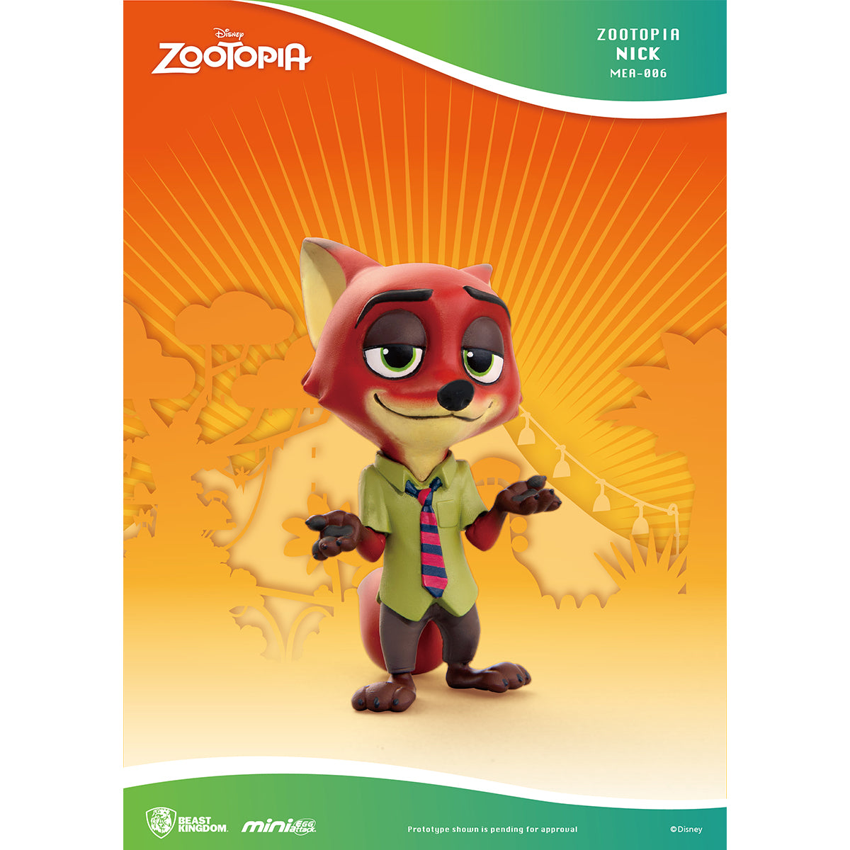 Beast Kingdom MEA-006 Disney Zootopia Blind Box