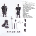 KEEPGOING Palm-sized Qin Dynasty: Terracotta Army 2.0 Grey Color (Deluxe Ver.) 1/12 Scale Action Figure