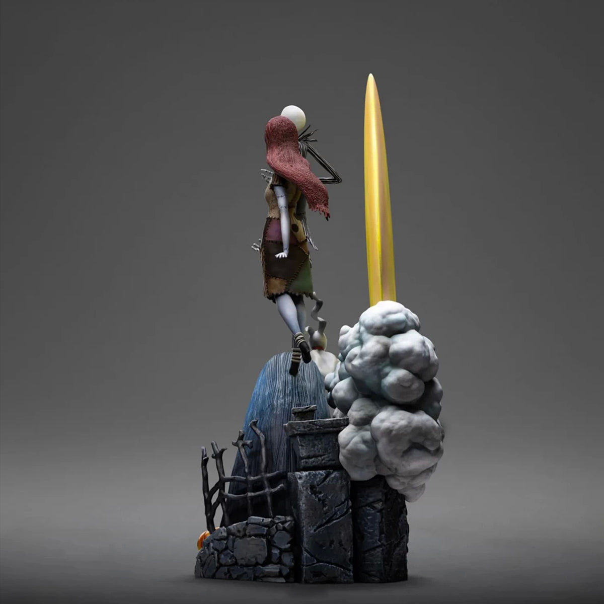 Iron Studios The Nightmare Before Christmas Jack and Sally Deluxe Edition Statue