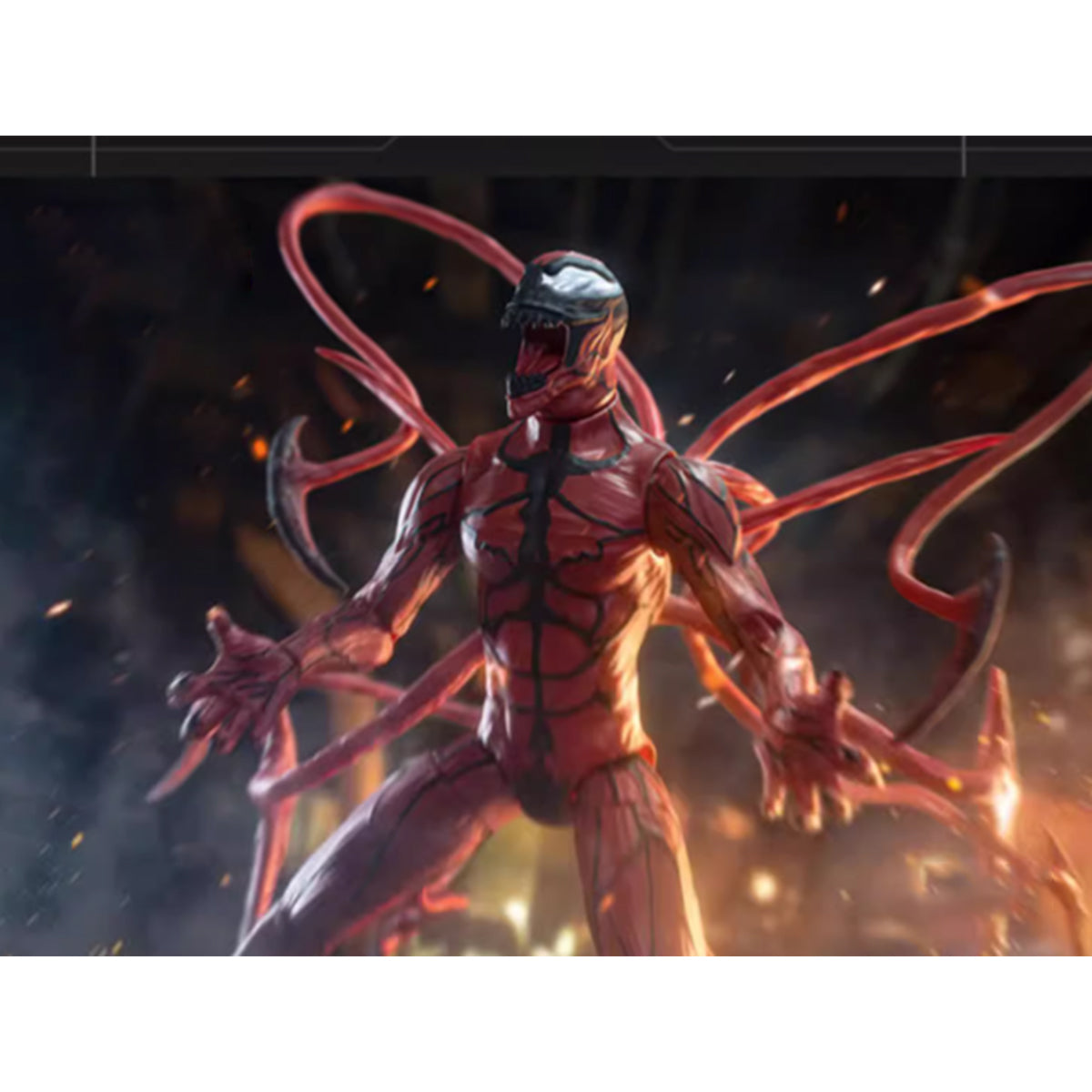 ZD Toys 9-inch Anniversary Series Collectible Action Figure Full Set: Carnage (1916-02), Movice Style
