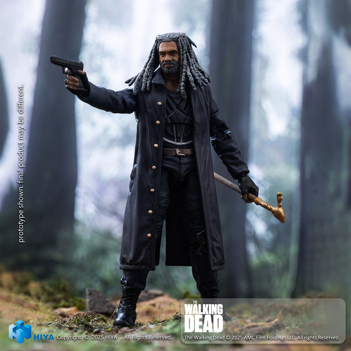 HIYA EMW0317 Dead Walk Ezekiel 1/18 Scale Action Figure
