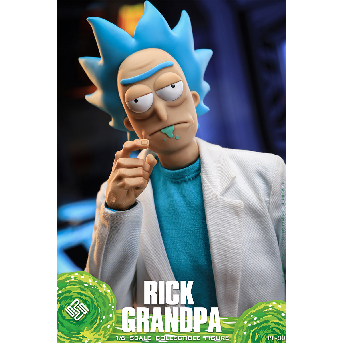 PRESENT TOYS Rick Grandpa Action Figures