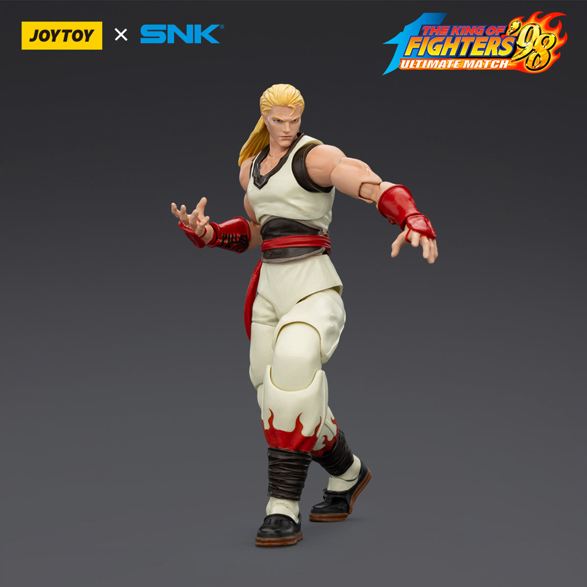JOYTOY KOF '98UM Fatal Fury Team Joe Higashi & Andy Bogard & Terry Bogard 1/18 Scale Action Figure
