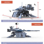 BORDER Grizzly Battle Tank Assembly Model Kits