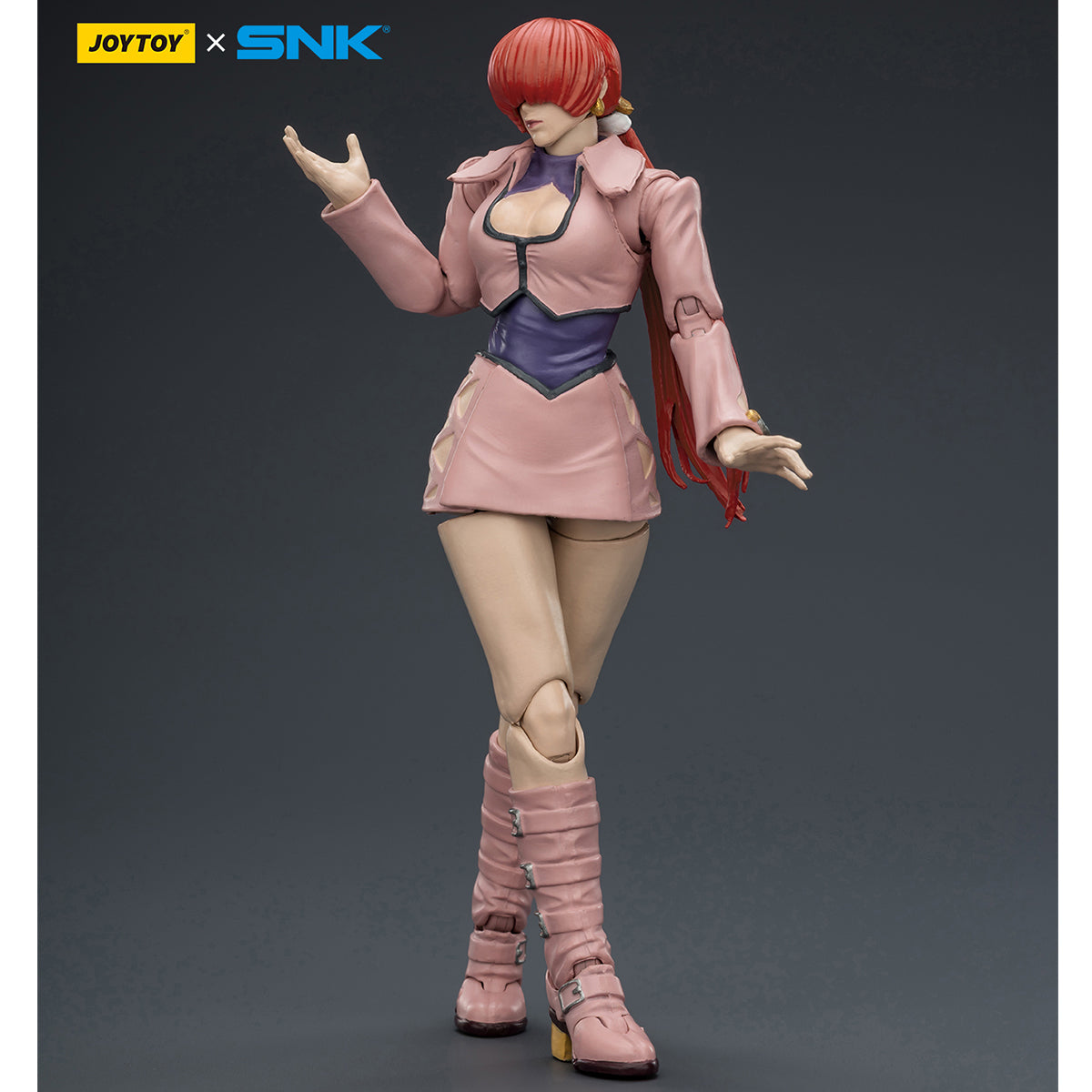 JOYTOY KOF'98UM Orochi Team Chris & Shermie & Yashiro Nanakase 1/18 Scale Action Figure
