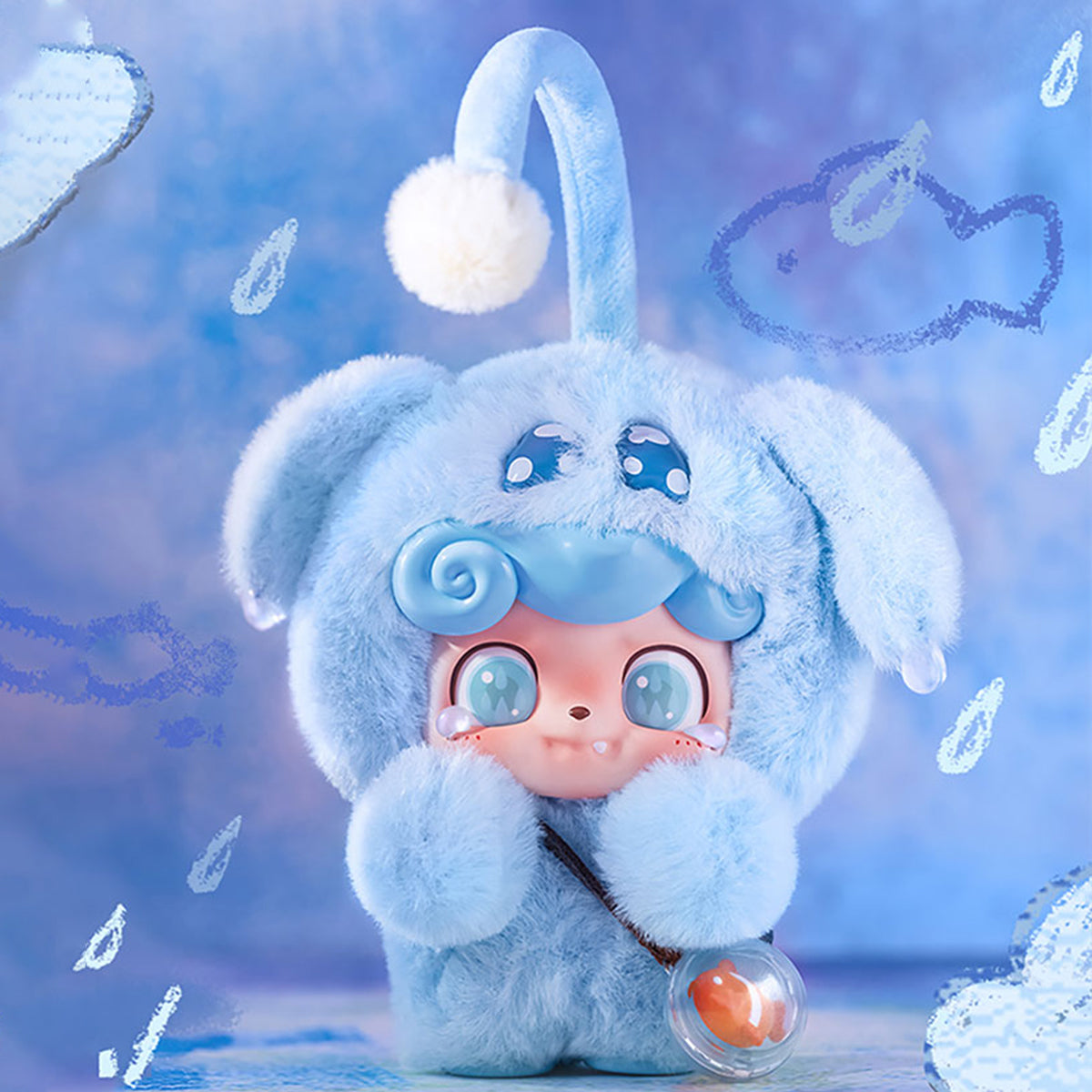 JOTOYS Q.Kid Emotional Hairy Monsters Series Plush Blind Box Figure