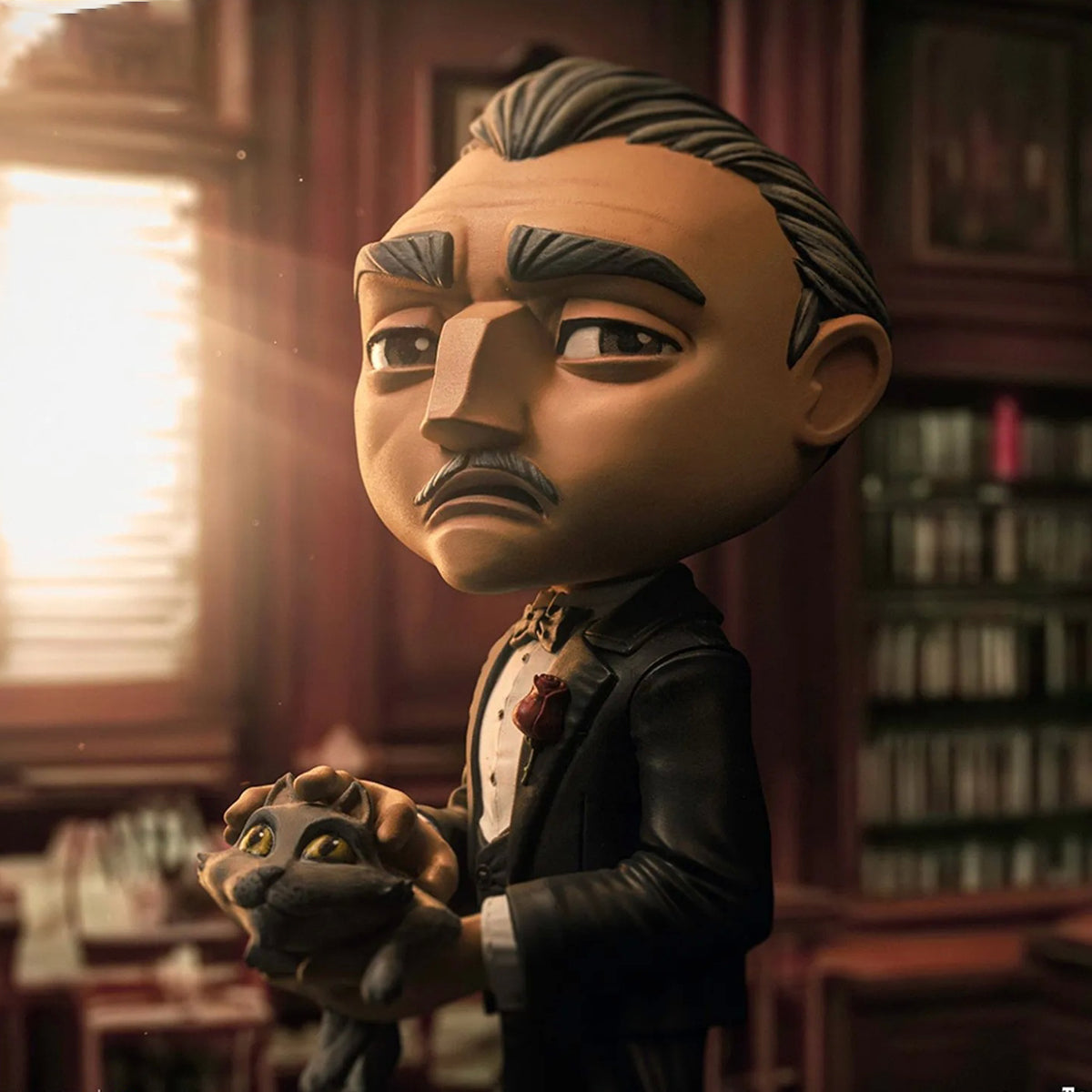 Iron Studios Don Corleone The Godfather MiniCo Series Statue