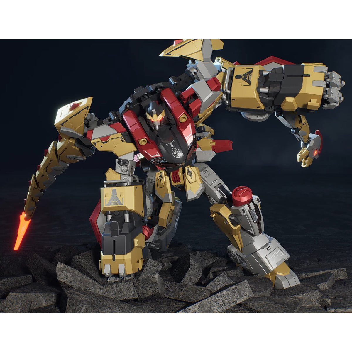 Figuras de acción Brontosolid de la Guardia Yinglong Trans Age de CANG TOYS