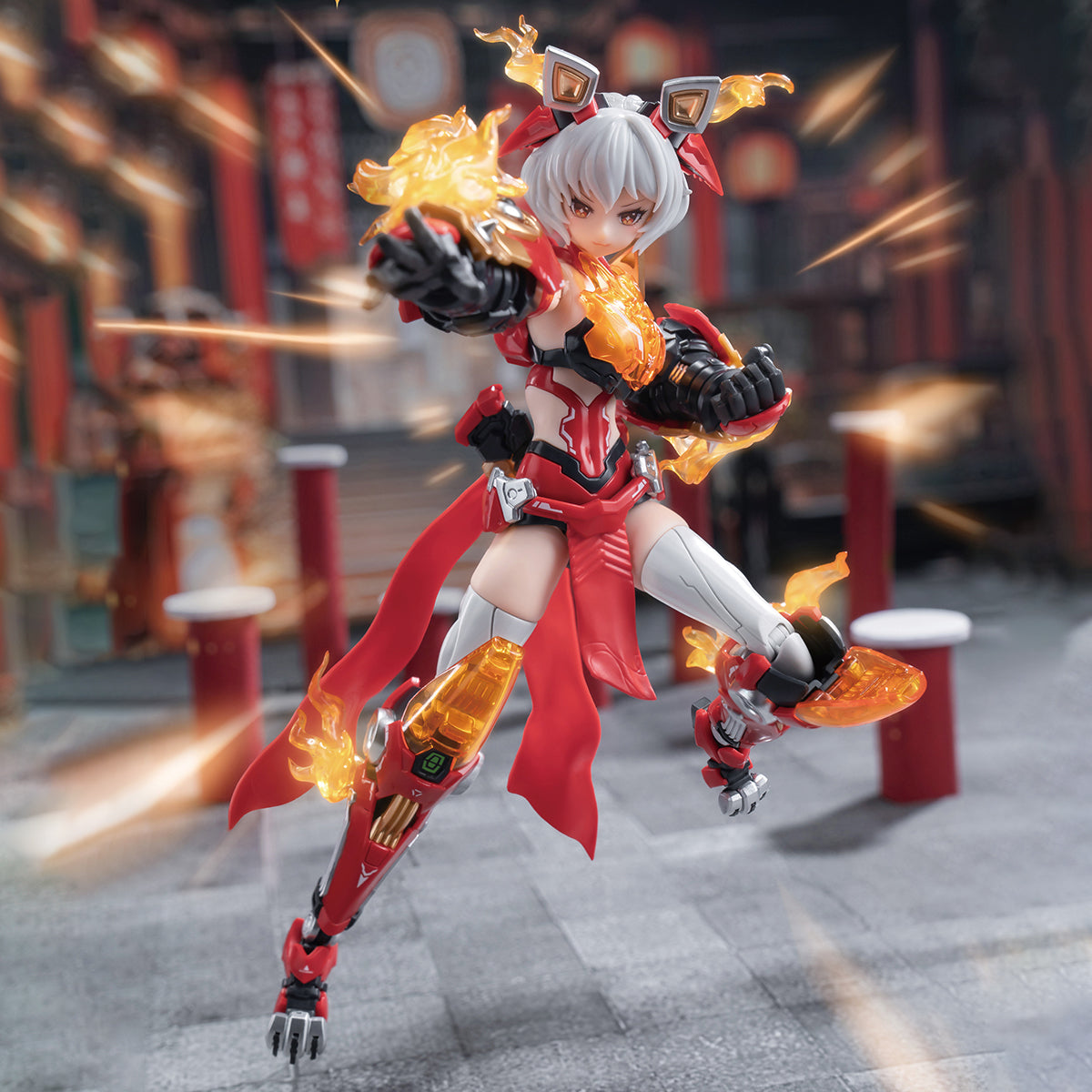 E-Model 1/12 Eternal Daylight: Ling King Awakening Lion - Festive Blessings Assembly Model Kits