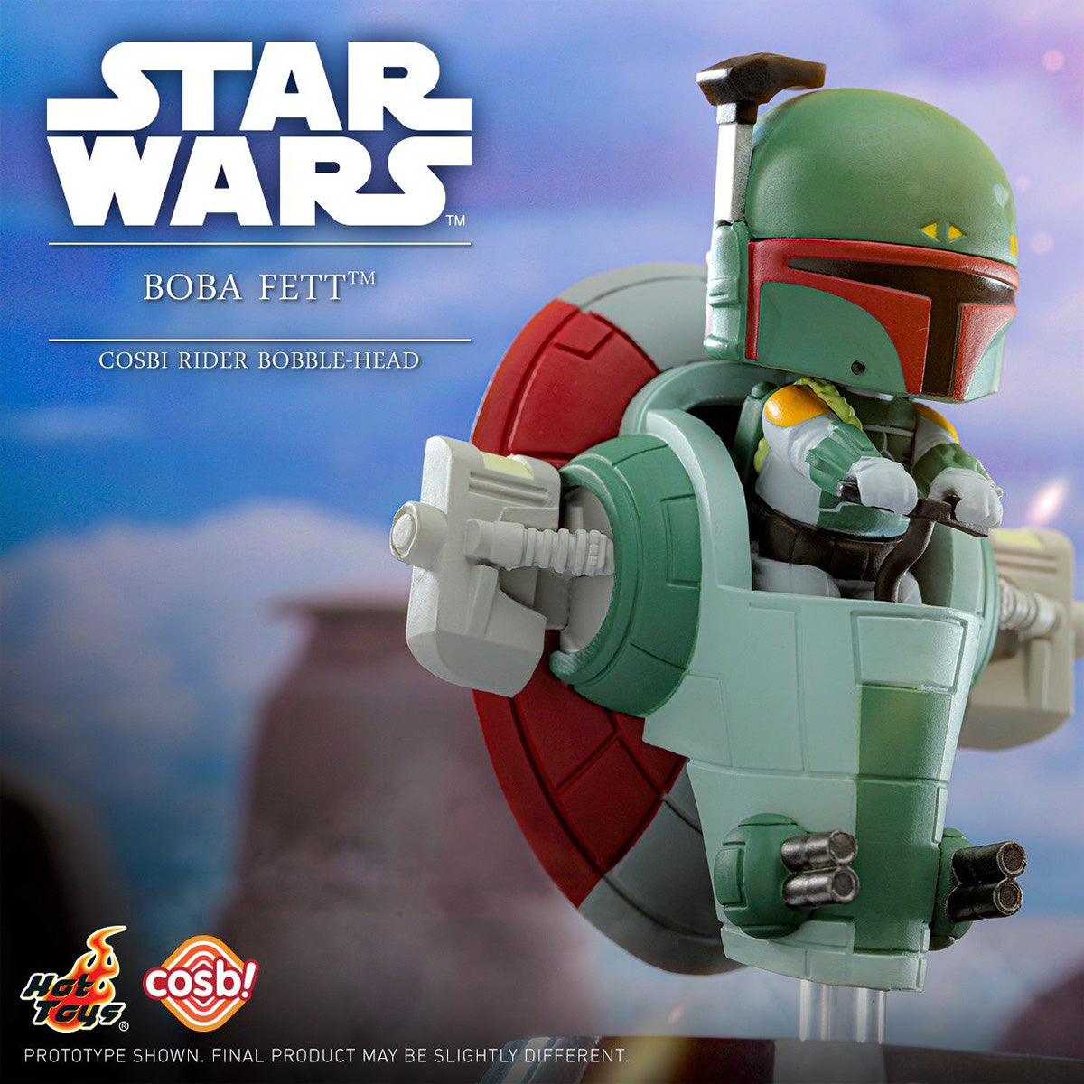 Hot Toys Star Wars Cosbi Rider Bobble-Head Collection (Series 1) CBX180 Stylized Mini Vehicle Blind Box