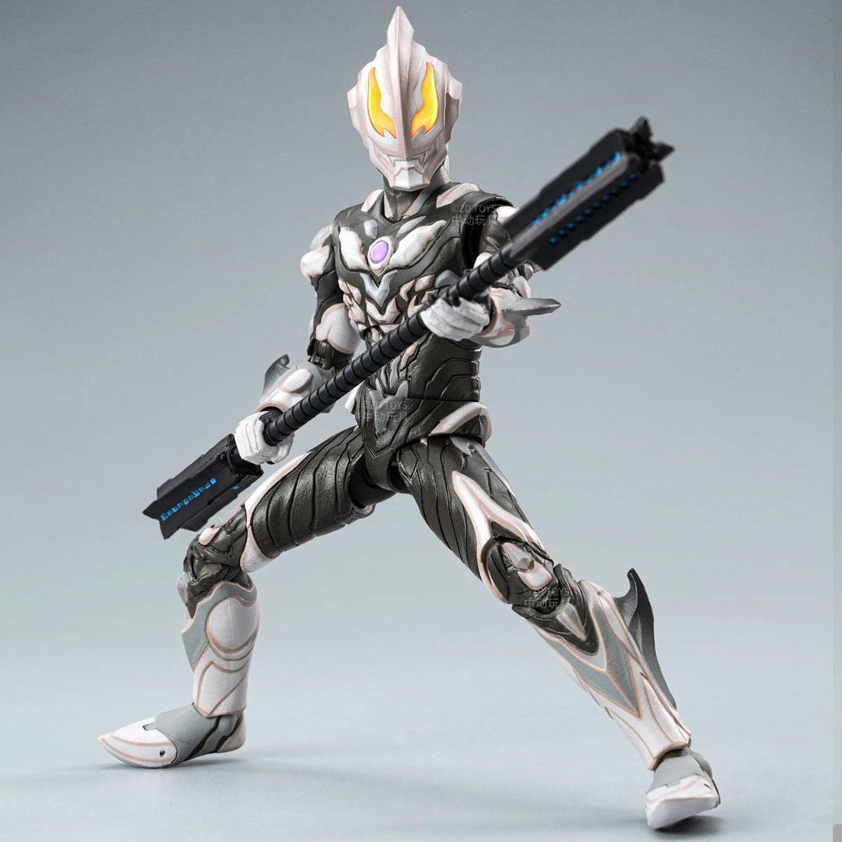 ZD Toys 1/10 Belial Atrocious & Ultraman Cosmos Luna Mode & Ultraman Belial & Ultraman Dyna, All Luminous Version Action Figures