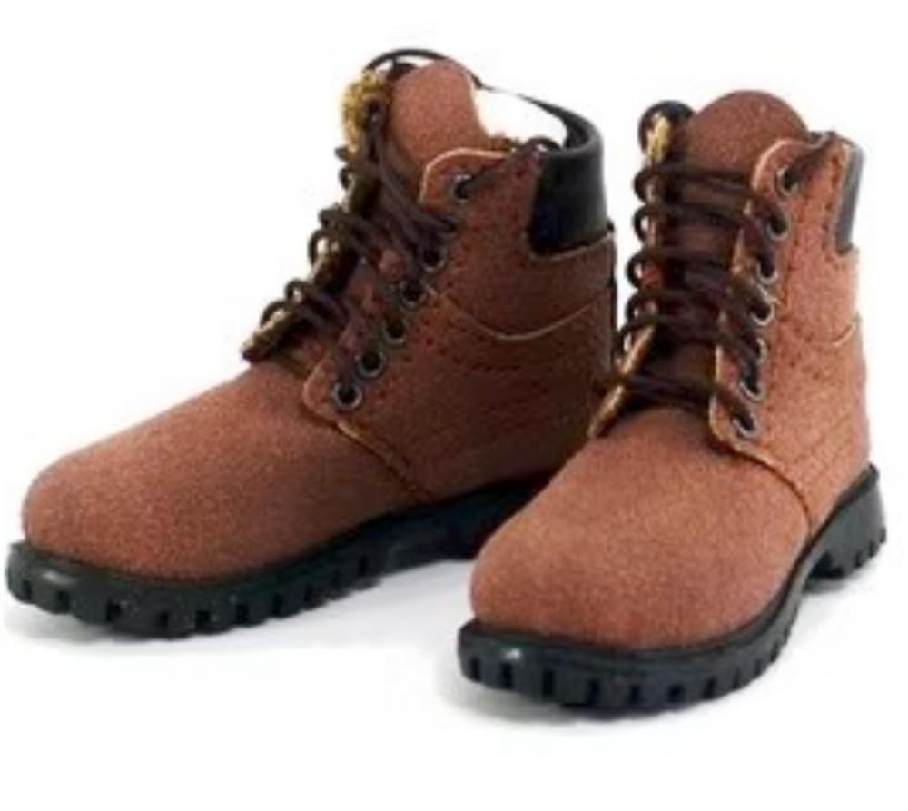 1/6 Scale Figure Accessory: Men's Hiking Boots Shoes Miniature Collectible