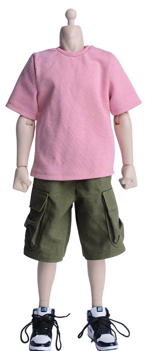 1/12 Scale Figure Doll Clothes: T-Shirt Collectible Accessory