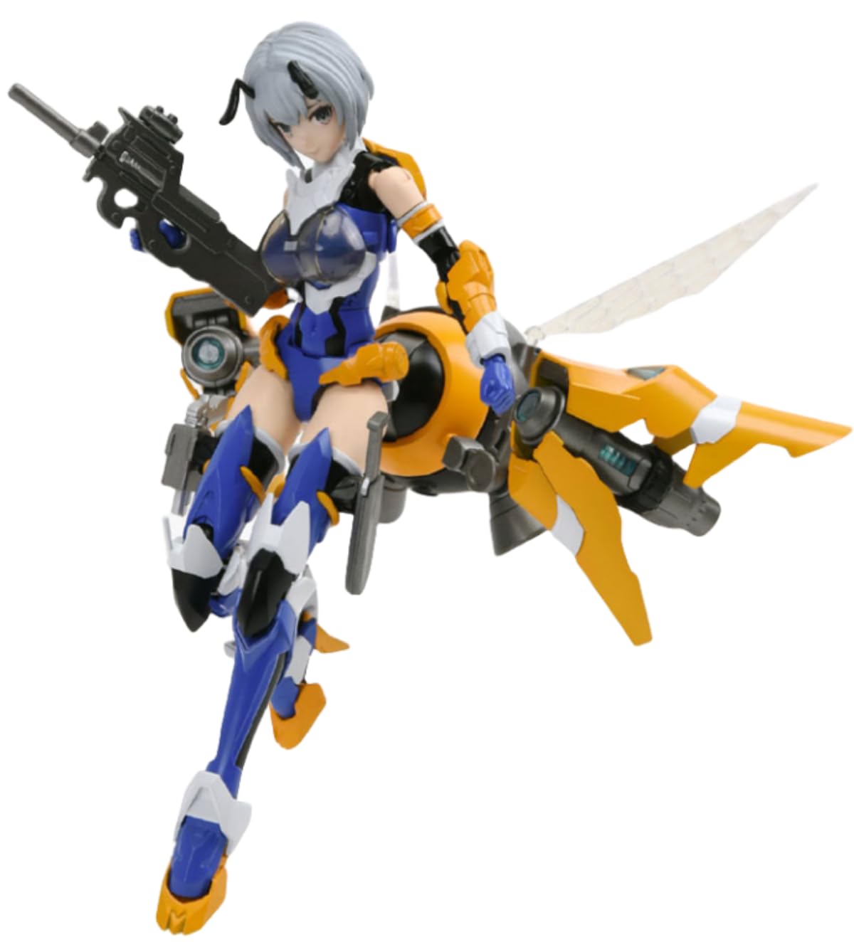 HiPlay Nuke Matrix Plastic Model Kits: Assault Angels: Chu Feng BEE, Liu Li, Mecha Musume, Anime Style 1:12 Scale Collectible Female Action Figures