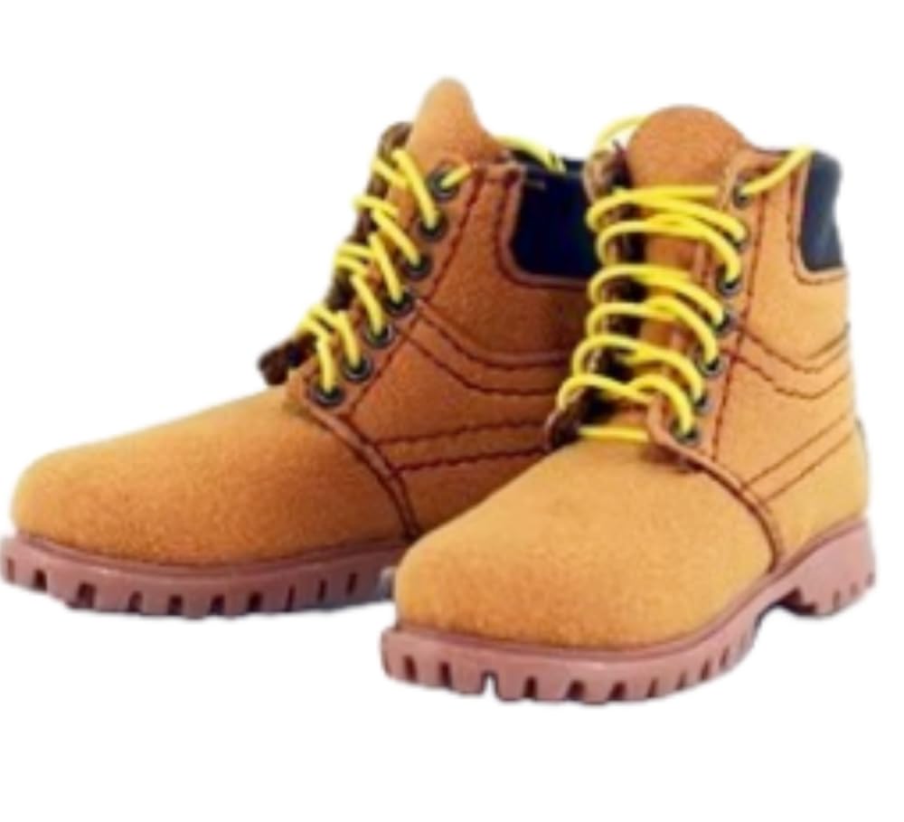 Accesorio para figura a escala 1/6: Botas de senderismo para hombre, zapatos, miniatura coleccionable