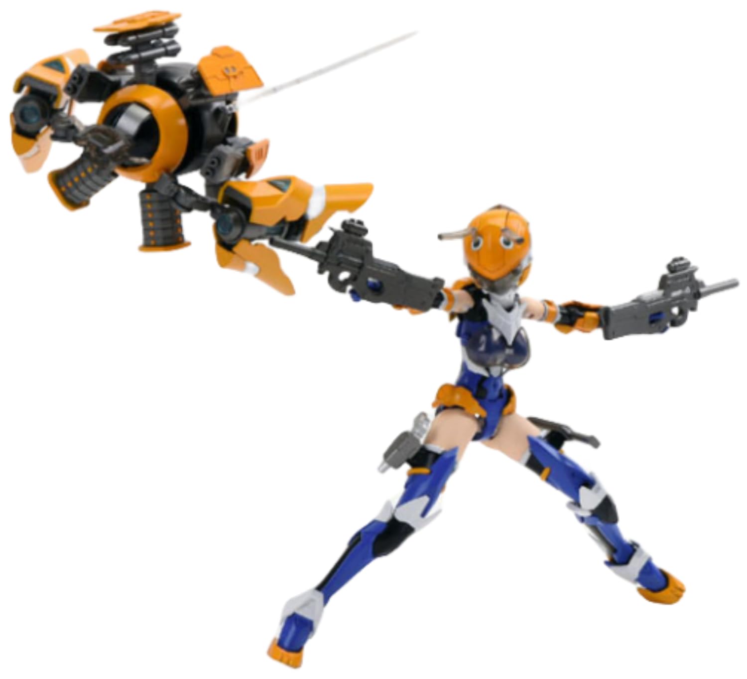 HiPlay Nuke Matrix Plastic Model Kits: Assault Angels: Chu Feng BEE, Liu Li, Mecha Musume, Anime Style 1:12 Scale Collectible Female Action Figures