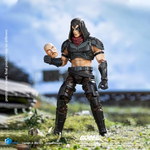 HiPlay HIYA Full Set: G.I.Joe Exquisite Mini Series Zartan, 1:18 Scale Miniature Action Figurine