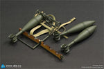 Figurine à l'échelle 1/6 : Mortiers lourds miniatures à collectionner