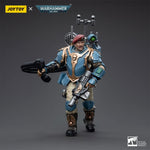 (Only Shipped to the DE) JoyToy Warhammer 40K 1/18 Scale Astra Militarum Tempestus Scions Command Squad 55th Kappic Eagles Vox Operator Action Figure