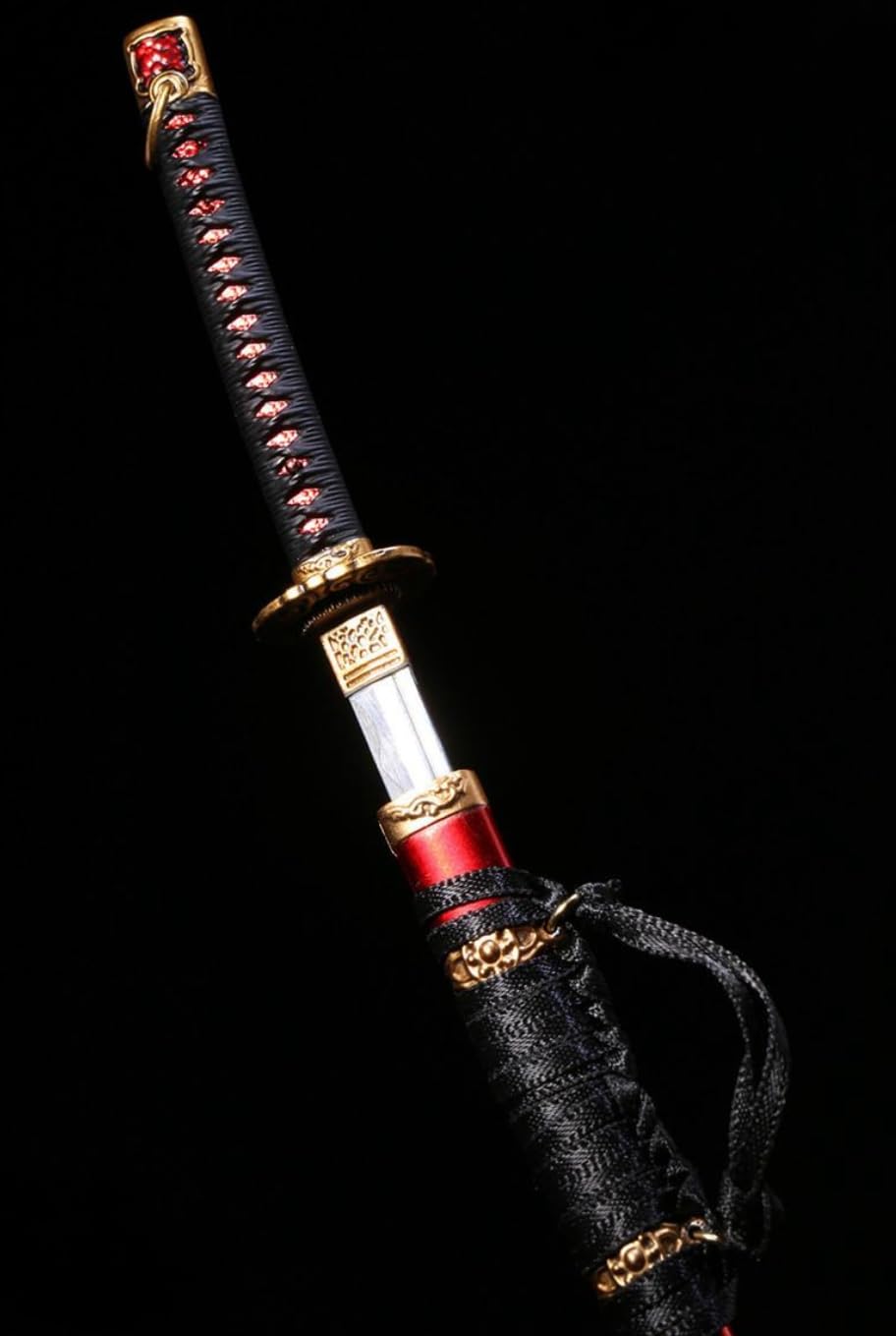 1/6 Scale Action Figure Accessory: Die-Cast Alloy Samurai Sword Model