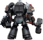 Figura coleccionable JoyToy 40K: Caballeros Grises Nemesis Dreadknight, escala 1:18, JT7592 (Mecha Nemesis, piloto no incluido)