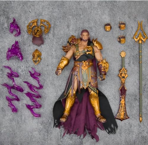 HiPlay Shinfutoys Collectible Figure Full Set: Hades, Anying, 1:12 Scale Miniature Action Figurine