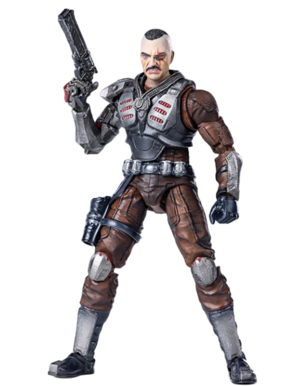 HiPlay HIYA Male Action Figure: Major Bludd, 1:18 Scale Miniature