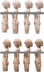 (Only Shipped to the UK) 86TOYS Longshan Metal T86-ST01B Female Half-Seamless Action Figure Body -Tall and Plump Body Shape Small Bust and Suntan skin