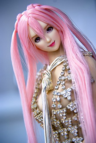 Tête sculptée de femme pour figurine articulée 12" CDH18
