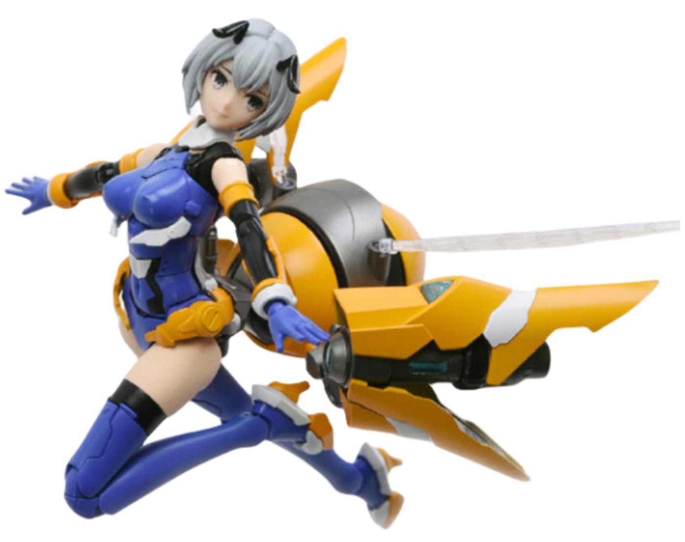 HiPlay Nuke Matrix Plastic Model Kits: Assault Angels: Chu Feng BEE, Liu Li, Mecha Musume, Anime Style 1:12 Scale Collectible Female Action Figures