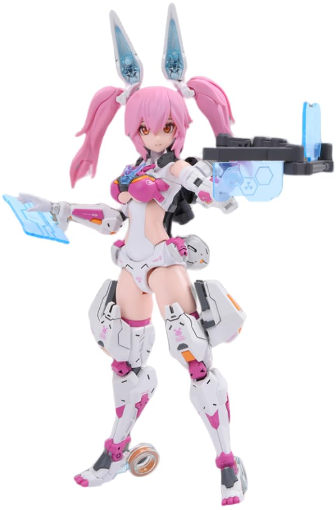 HiPlay Nuke Matrix Plastic Model Kits: Cyber Forest Fantasy Girls, F.O.X Long Range Striker Unit, Vivienne Hyh, Mecha Musume, Anime Style 1:12 Scale Collectible Action Figures