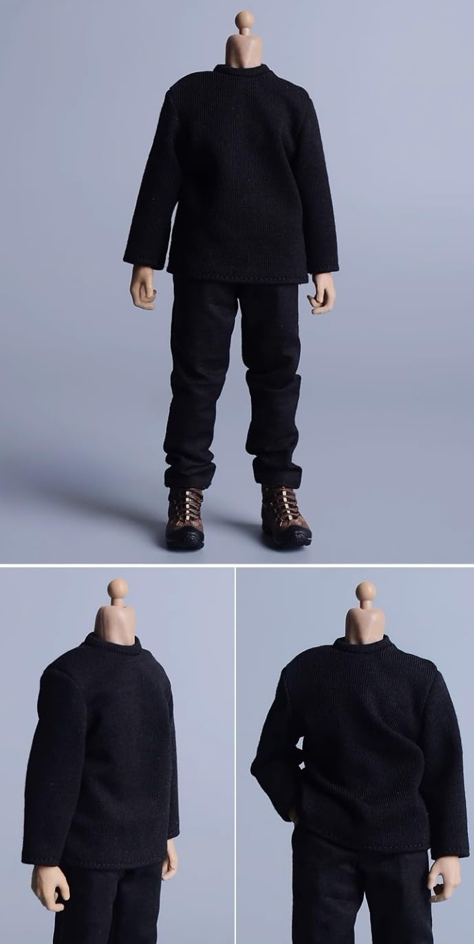 1/12 Scale Figure Doll Clothes:Long-Sleeved Shirt Collectible