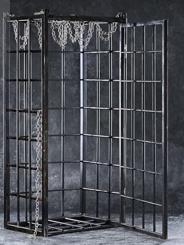 1/6 Scale Figure Accessory: Imprison an Iron Cage Model Miniature Scene