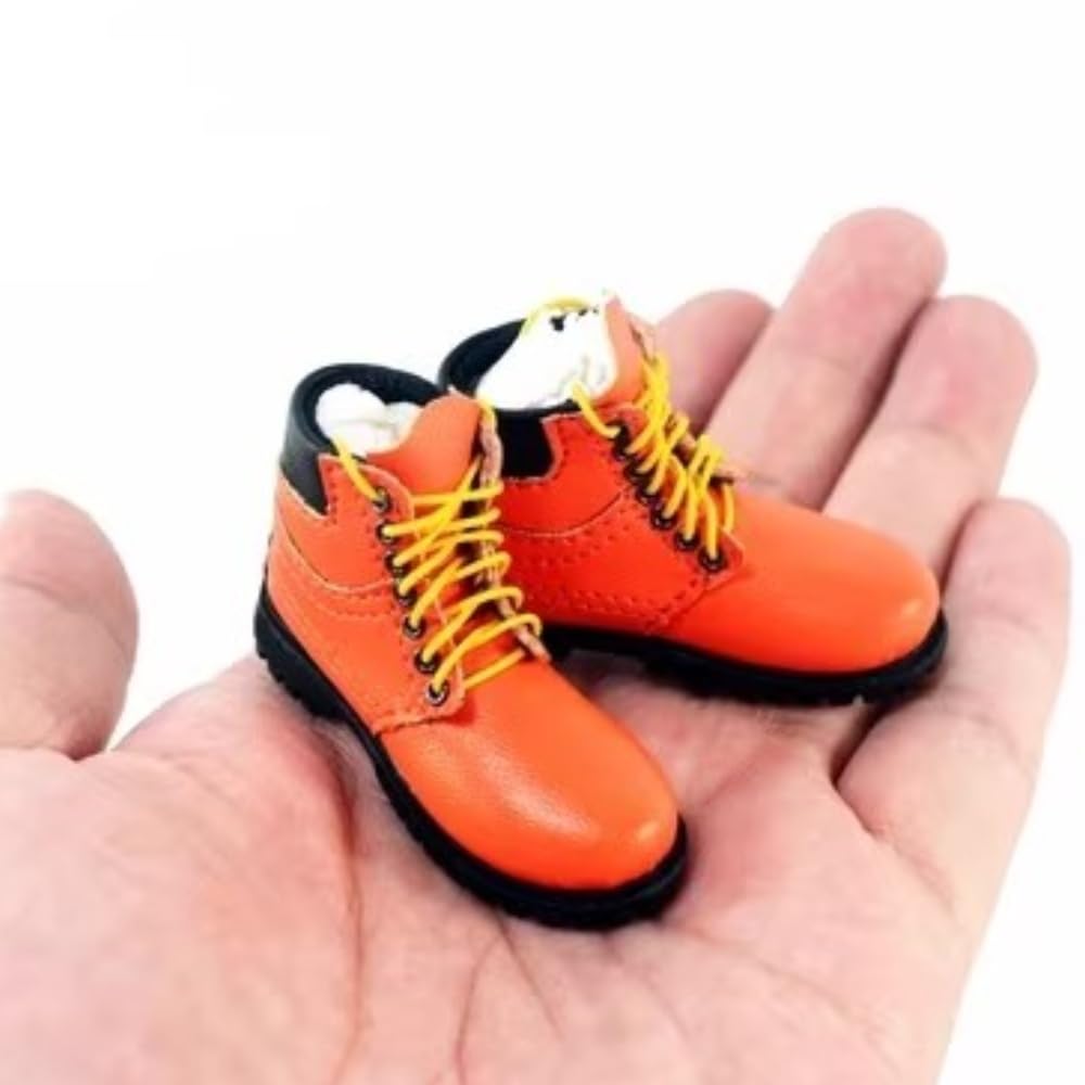 1/6 Scale Figure Accessory: Men's Hiking Boots Shoes Miniature Collectible