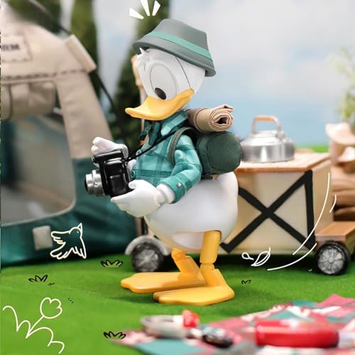 HiPlay MORSTORM Collectible Figure Full Set: Disney Urban Escape Plan, Mickey and Friends Set Miniature Action Figurine