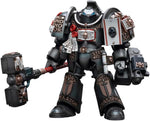 Figura coleccionable JoyToy 40K: Caballeros Grises Nemesis Dreadknight, escala 1:18, JT7592 (Mecha Nemesis, piloto no incluido)
