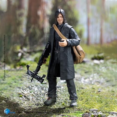 HiPlay Hiya Full Set: Daryl Dixon, 1:18 Scale Miniature Male Action Figurine