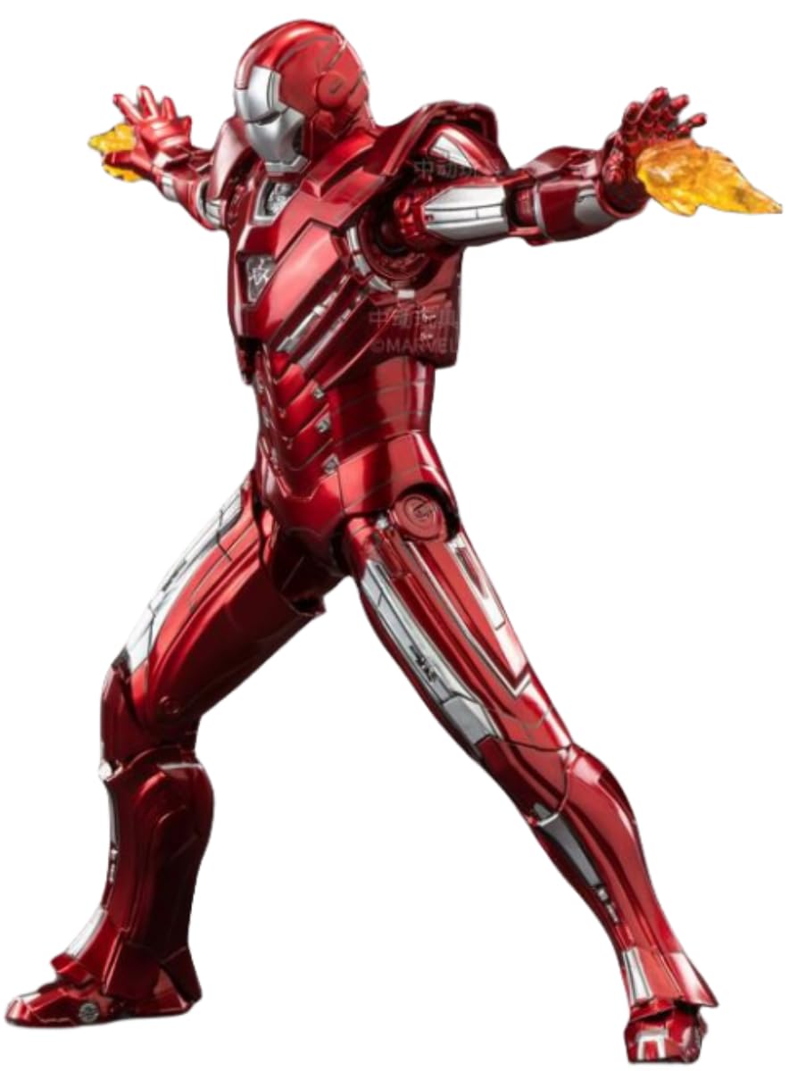 HiPlay ZD Collectible Figure Full Set: Iron Man 3 Mark 33, 1:10 Scale Miniature Action Figurine