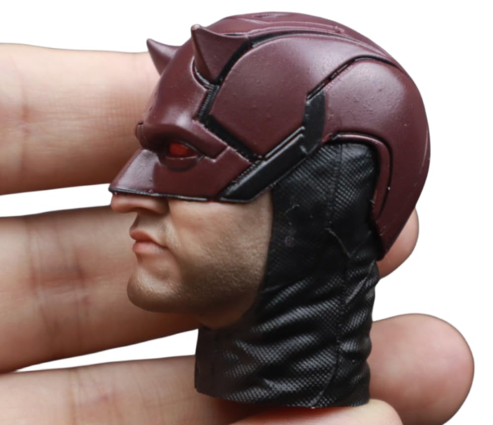 HiPlay 1:6 Scale Male Head Sculpt, Anime Style Design Head Sculpture for 12-inch Action Figures H001