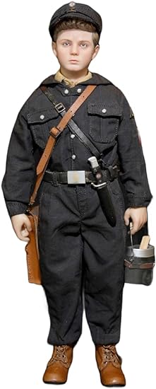 HiPlay Facepool Collectible Figure Full Set: WWII German Youth Brigade Rabbit Boy, 1:6 Scale Miniature Male Action Figurine Film Edition FP016A