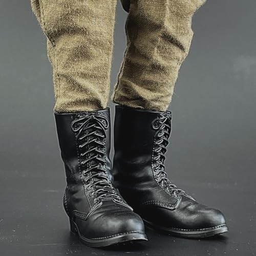 Figurine articulée à l'échelle 1/6 : Bottes miniatures à collectionner