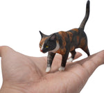 Figura de gato coleccionable JXK: modelo Felis Catus, pintada a mano por expertos, resina realista y segura, miniatura a escala 1:6.