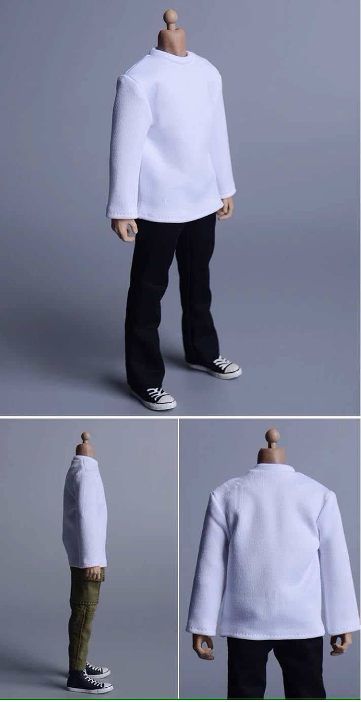 1/12 Scale Figure Doll Clothes:Long-Sleeved Shirt Collectible