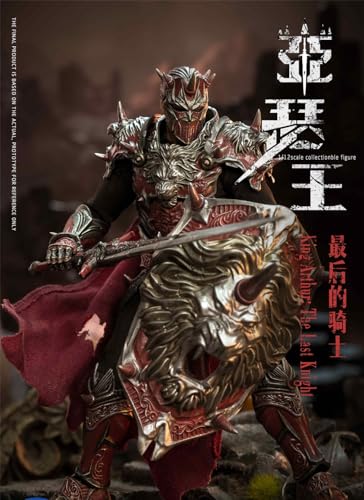 HiPlay VTOYS Collectible Figure: King Arthur: The Last Knight, 1:12 Scale Miniature Male Action Figurine